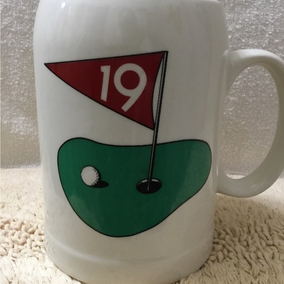 💥3/$20 Vintage - Golf Themed Coffee Mug “19th Hole” - Picture 2 of 5